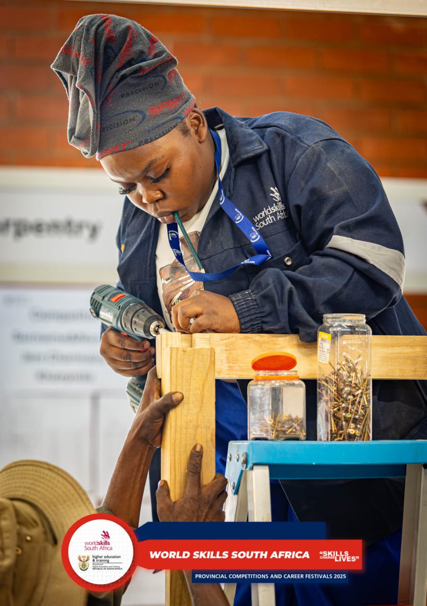 Across every province, we witnessed excellence in action a true reflection of our nation’s collective commitment to quality skills development, transformation, and youth empowerment.
#SkillsChangeLives #WorldSkillsZA
#WorldSkills