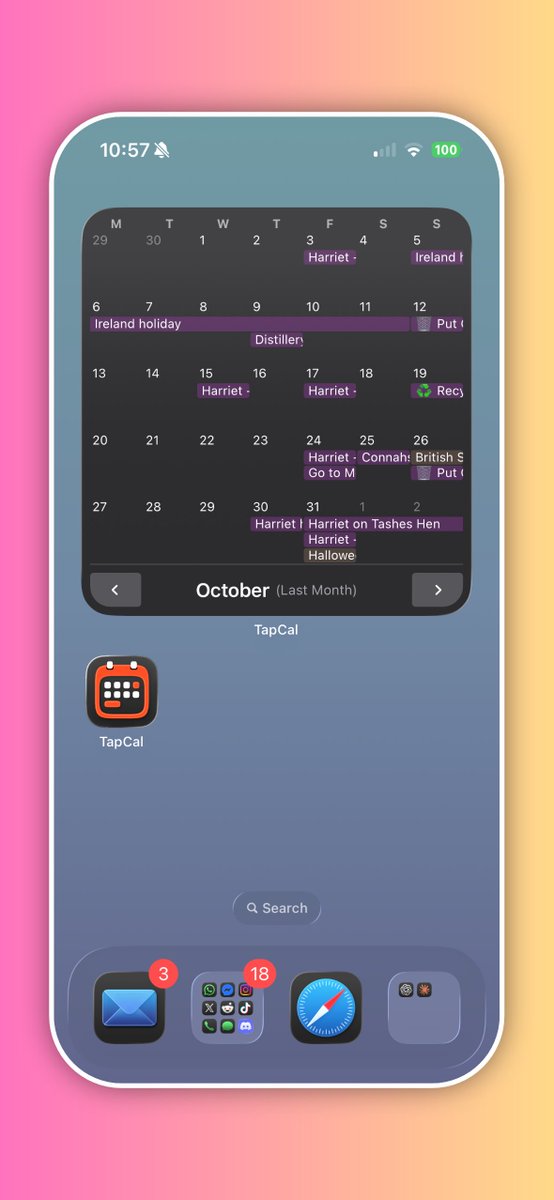 JonsTechYT's tweet image. #Tapcal - The best calendar app for IOS
Been working hard on fixing all the bugs and polishing all the features! Only a couple of things left to go!
TapCal is a clear modern calendar that allows you to see all your events at a glance. It&apos;s sleek, and sexy and is full of features!