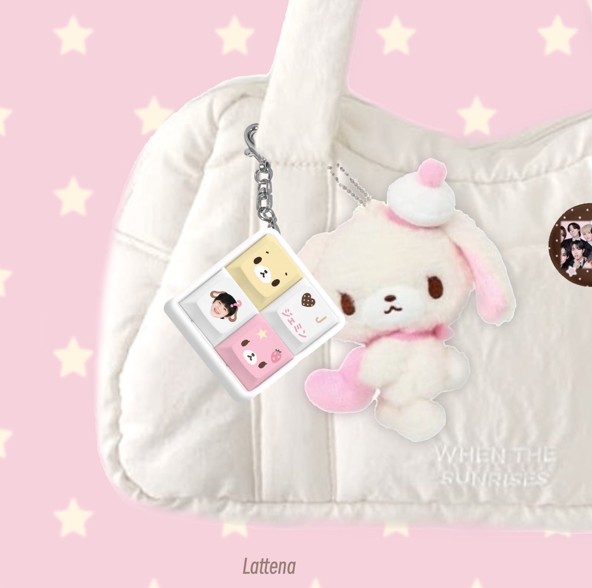 lattenamin's tweet photo. sugarbunnies era ☆ 🧈🎀🤏🏻
🤎꒰ ⸝⸝ɞ̴̶̷ ·̮ ɞ̴̶̷⸝⸝꒱
new keycap version!♡* 
ㅋㅋㅋ https://t.co/CIwC3Jexuu