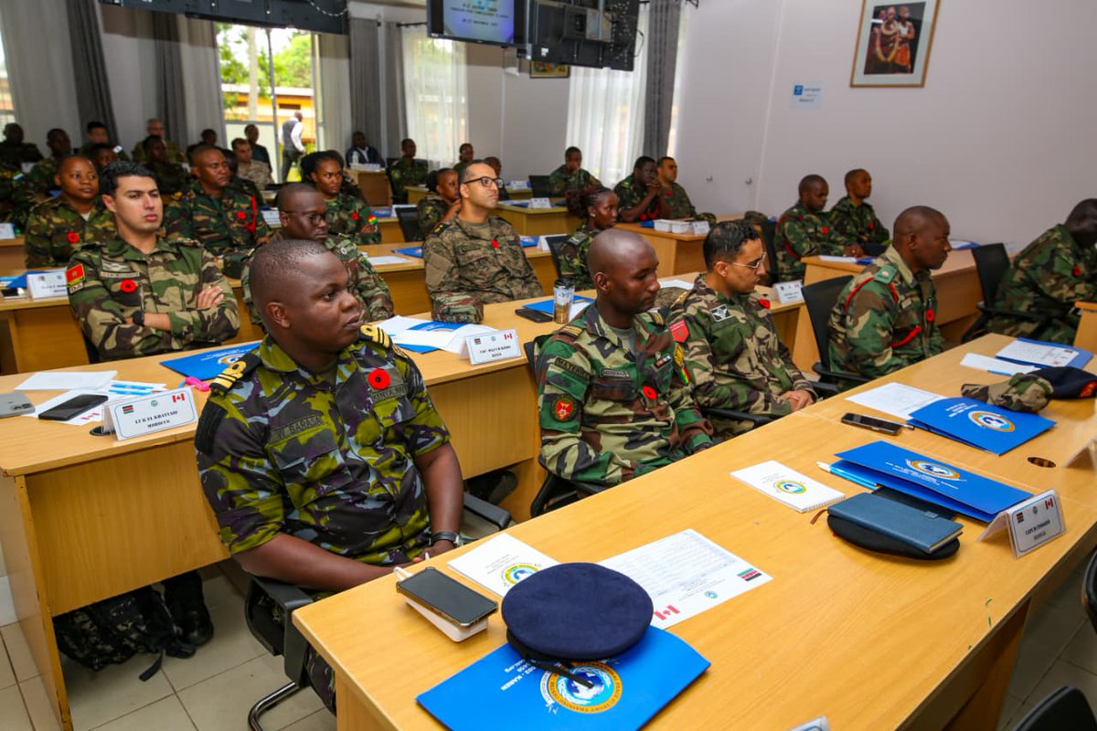 IPSTCKenya's tweet photo. The UN Staff Officers Course, sponsored by Canada 🇨🇦 - is currently underway! The program equips officers with the essential knowledge and skills needed for deployment in multinational and multidimensional missions.We were honoured to be joined by H.E. @JoshuaTabah @CanHCKenya https://t.co/R6NNew9WHj