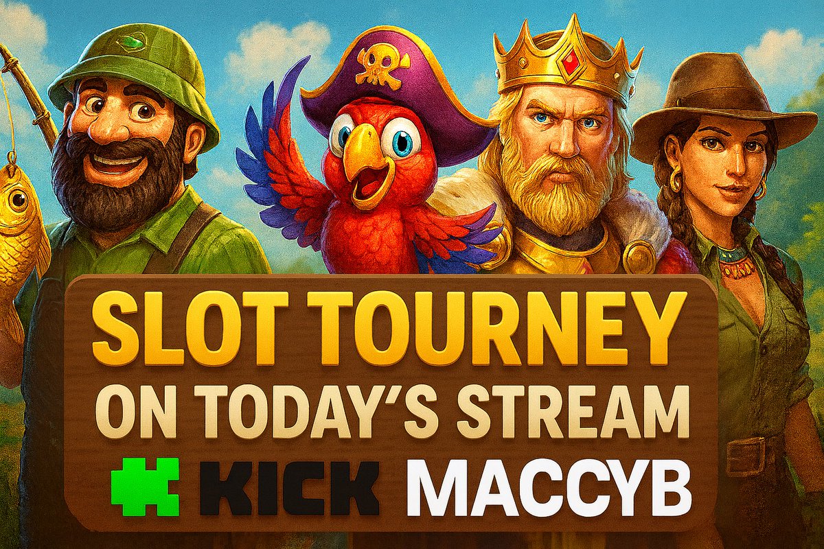 maccyb_kick's tweet image. Slot tourney on tonight’s stream, winner gets $50 🏆

Watch here &amp;gt; kick.com/maccyb

Most liked RT gets $15 👑