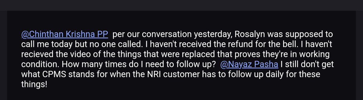 sherryLfc's tweet photo. @NoBrokerCare Absolutely no updates today. I am going to file a case with the consumer helpline and reach out to the redressal commission. https://t.co/gcnRb8cGDy