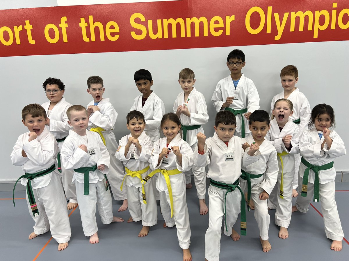 🥋 Congratulations to all our students who tested last night! You brought great energy, focus, and spirit to the floor. 👏

November Color Belt Testing continues today — keep up the effort and show your best! We’re proud of everyone leveling up on their Taekwondo journey. 💪