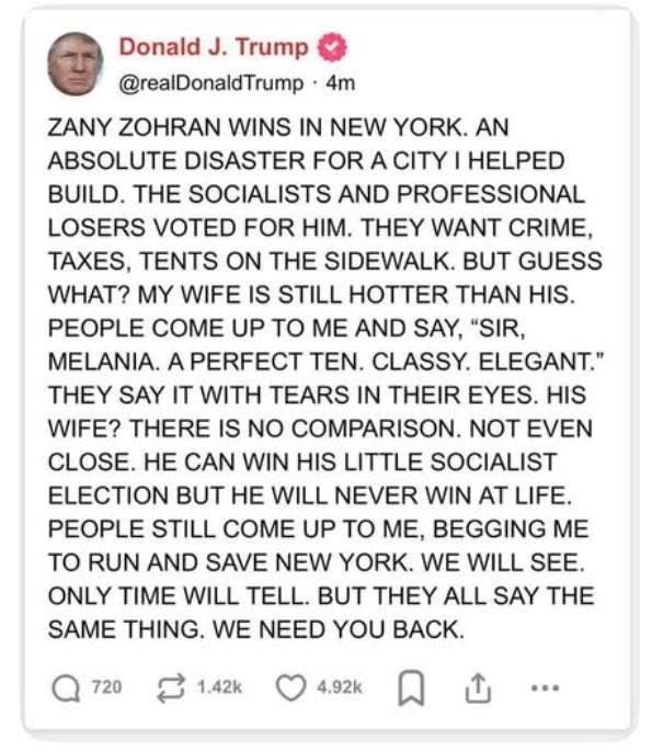 Presidentin ”onnittelut”. Ei tätä melkein voi uskoa todeksi