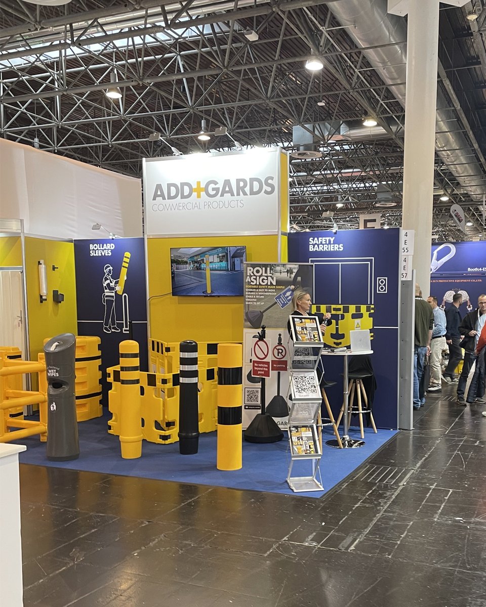 HeskinsNonSlip's tweet image. Day 3 at the A+A Expo!

Our team has enjoyed meeting new people and seeing some fantastic safety solutions on display. Here are a few of the great stands we’ve come across! 

#aplusa2025 #aplusa #Networking #Heskins #HealthandSafety #Innovation