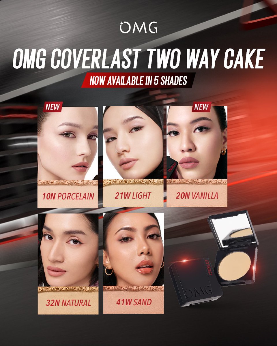 ✨OMG X OMBB GIVEAWAY✨

🏆 10 Orang
🎁 ✨ Duo Flawless Anti Badai ala Celebrity ✨ (OMG Coverlast Liquid Foundation &amp; OMG Coverlast Two Way Cake
🗓️ 6 - 13 November 2025

Syarat:
- RT+❤️ tweet ini
- Follow <a href="/itsomgbeauty/">OMG</a> &amp; <a href="/ohmy_beautybank/">✨OMBB</a>
- Reply alasan kamu dgn format "𝑨𝒌𝒖