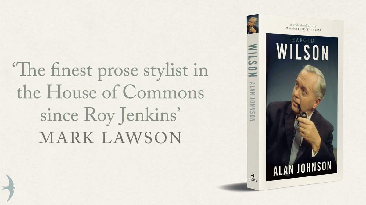 _SwiftPress's tweet image. WINNER OF A WESTMINSTER BOOK AWARD 🏆
&apos;A terrific short biography&apos; @prospect_uk Book of the Year

#HaroldWilson by @alan_books publishes in paperback today.

Find out more: bit.ly/HaroldWilson