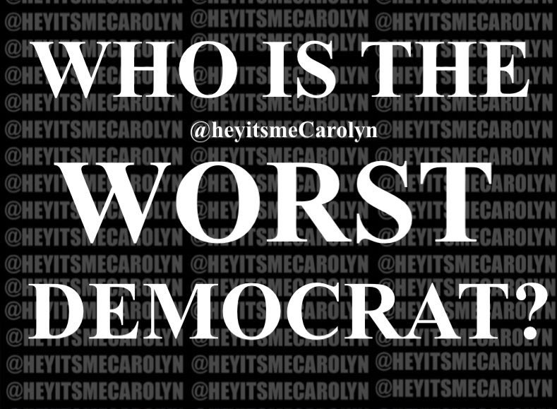 heyitsmeCarolyn's tweet image. Who is the worst Democrat🤔

👉👉 Mitch McConnell