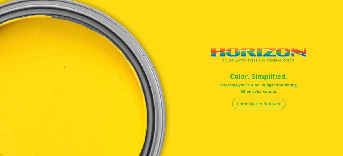 GeneralColor's tweet image. HORIZON COLOR MATCH SYSTEM BY GENERAL COLOR 
DOWNLOAD generalcolor.com/downloads/gc_d… or NOW COMPLETE ONLINE generalcolor.com/products/color…

Have questions or would like to speak with #GeneralColor directly about your #CustomColorMatch needs, call 330-868-4161.

#HorizonColorMatchSystem