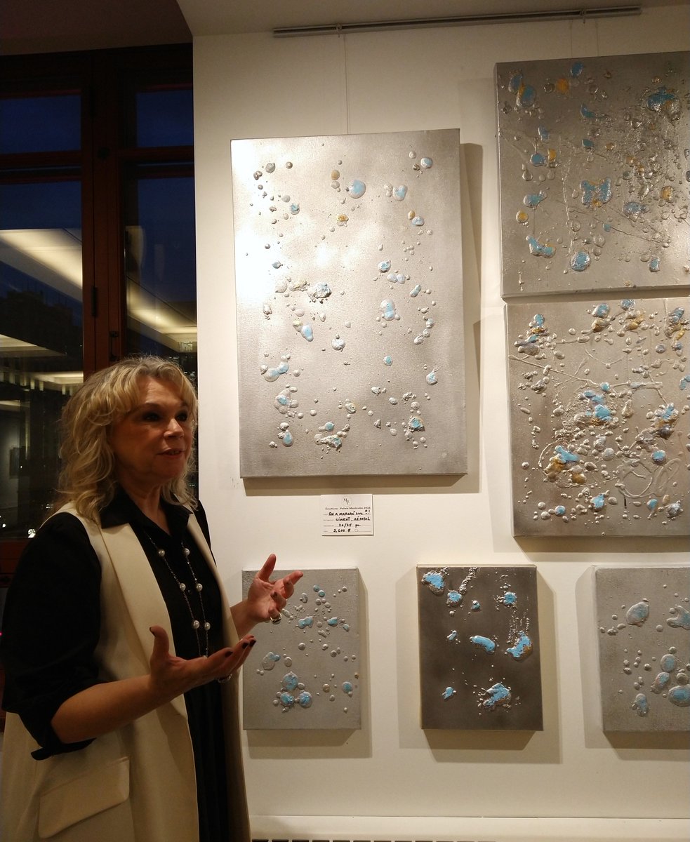 DLVisionMode's tweet image. Hier soir se déroulait au Palais Montcalm une belle soirée intime où l&apos;on a découvert les magnifiques œuvres de Martine St-Clair lors de l&apos;exposition présentée jusqu&apos;au 23 novembre prochain intitulée : Peindre comme on respire. #Exposition #Quebec #Art #DLVisionMode