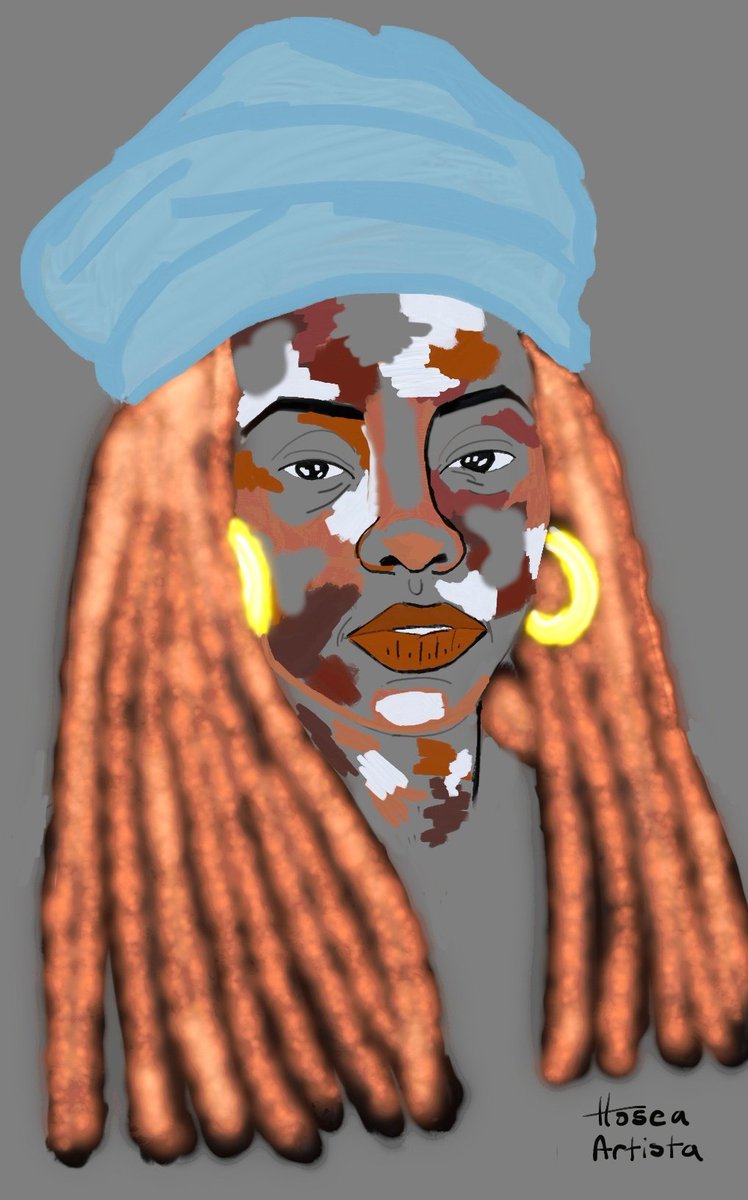 New Digital Artwork 
Title : Goldie Locs 
Medium : Digital Artwork 
Art By <a href="/hoseaartista_/">Hosea Artista 🪶</a>
《Message For Inquiries 》