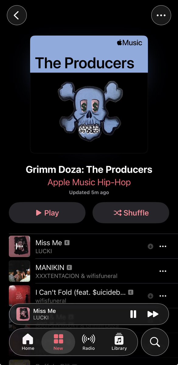 Shout out <a href="/AppleMusic/">Apple Music</a> for giving me my own playlist!
