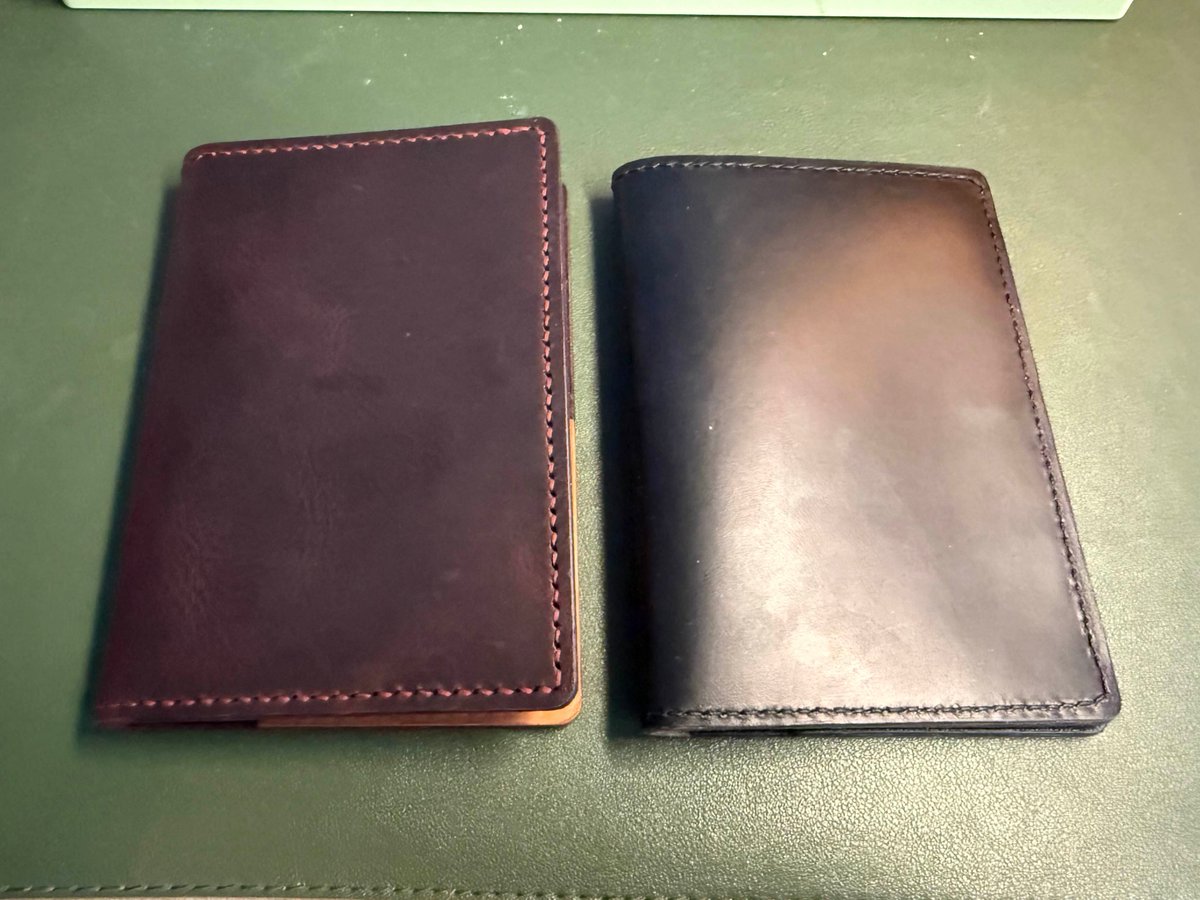 Tried making some passport/journal holders this week and thought I'd share with the class :D