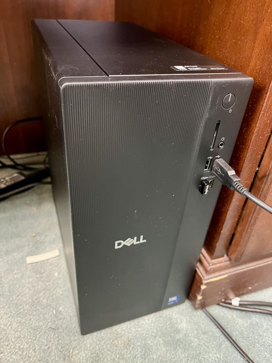 And another one. Up to 5 new computer setups today and still going.