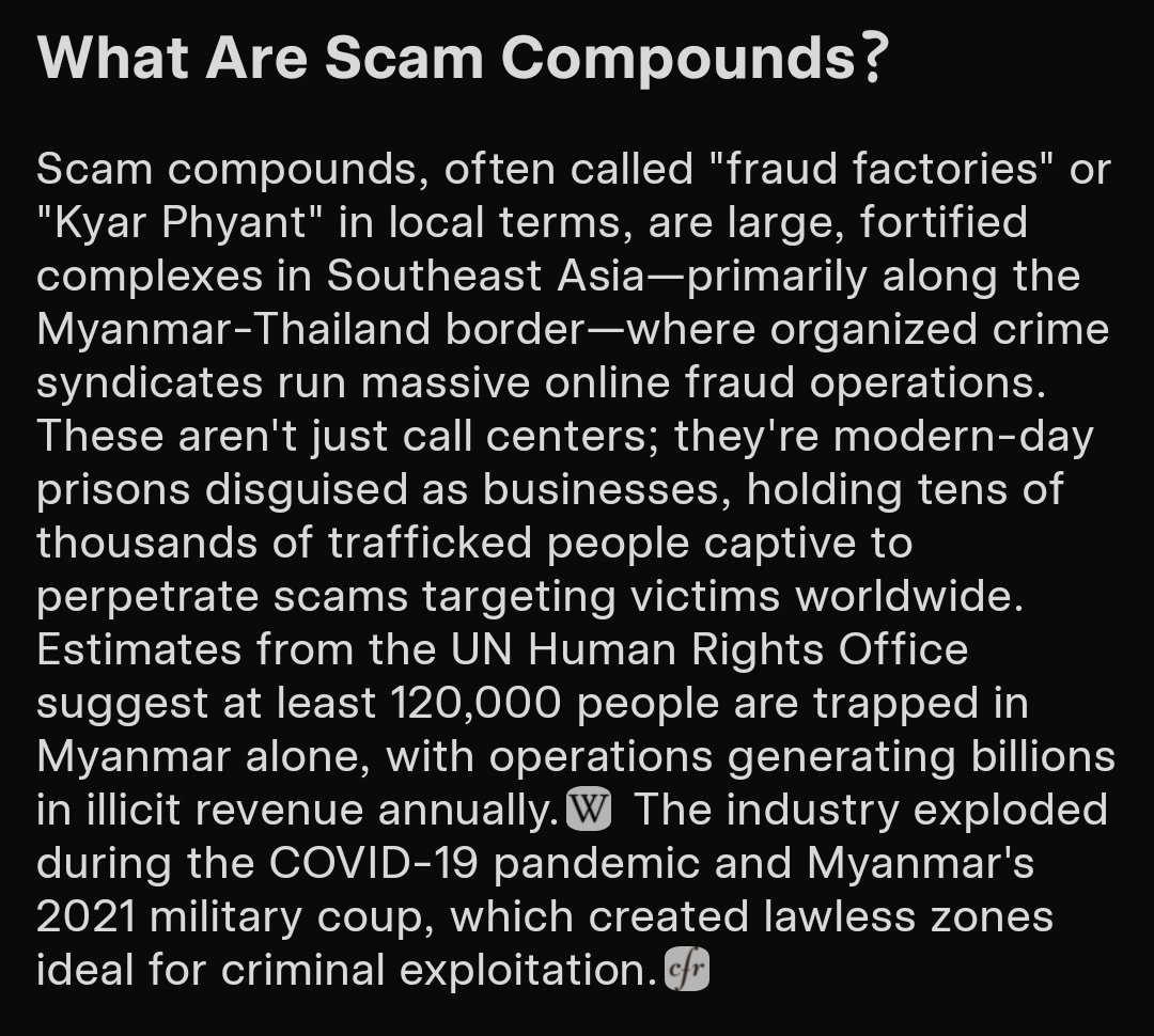 Anonymous_Dab's tweet image. #BLM unless your not from America? Imagine your child vanishing lured by a dream job then chained in Myanmar’s scam hellholes. Chinese syndicates traffic thousands from Kenya, India, Philippines... beaten, starved, forced to scam.  #EndMyanmarSlavery #SaveThemAll @Blklivesmatter