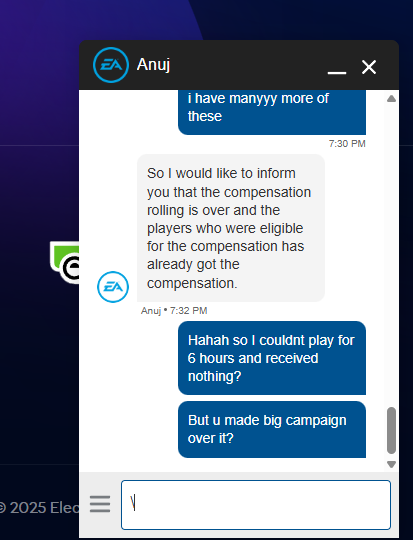 It was all bullshit :)
<a href="/Battlefield/">Battlefield</a> <a href="/BattlefieldComm/">Battlefield Comms</a> <a href="/BF6Informer/">Battlefield 6 Informer</a> <a href="/BattlefieldInte/">Battlefield Intel</a> <a href="/EA/">Electronic Arts</a>