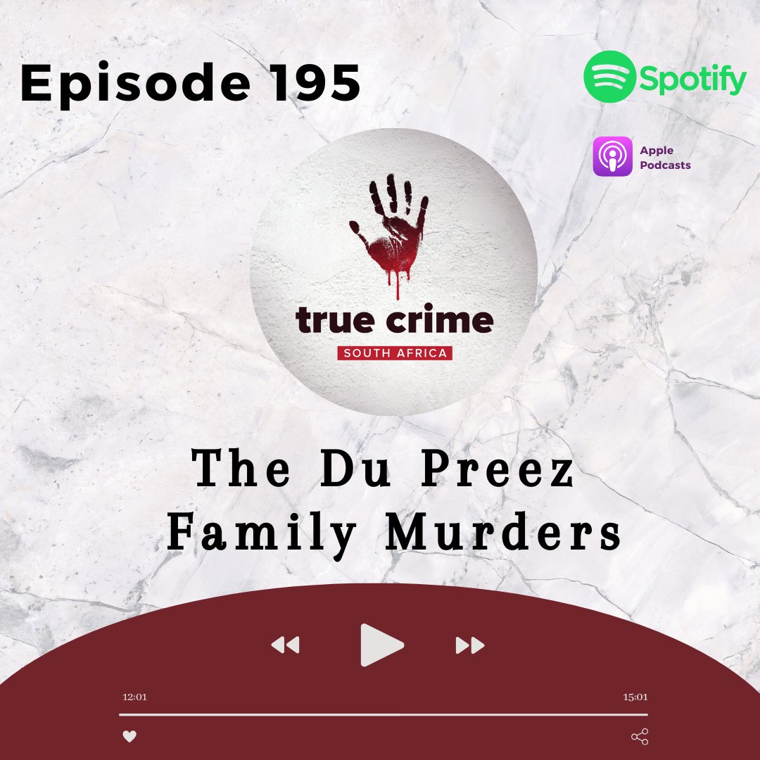 TCSApod's tweet image. Episode 195 The Du Preez Family Murders is out now.
This episode is sponsored by the upcoming release movie Coyotes (check out the post on IG and FB to win tickets to watch the movie next Friday)
Listen now: iono.fm/e/1615657