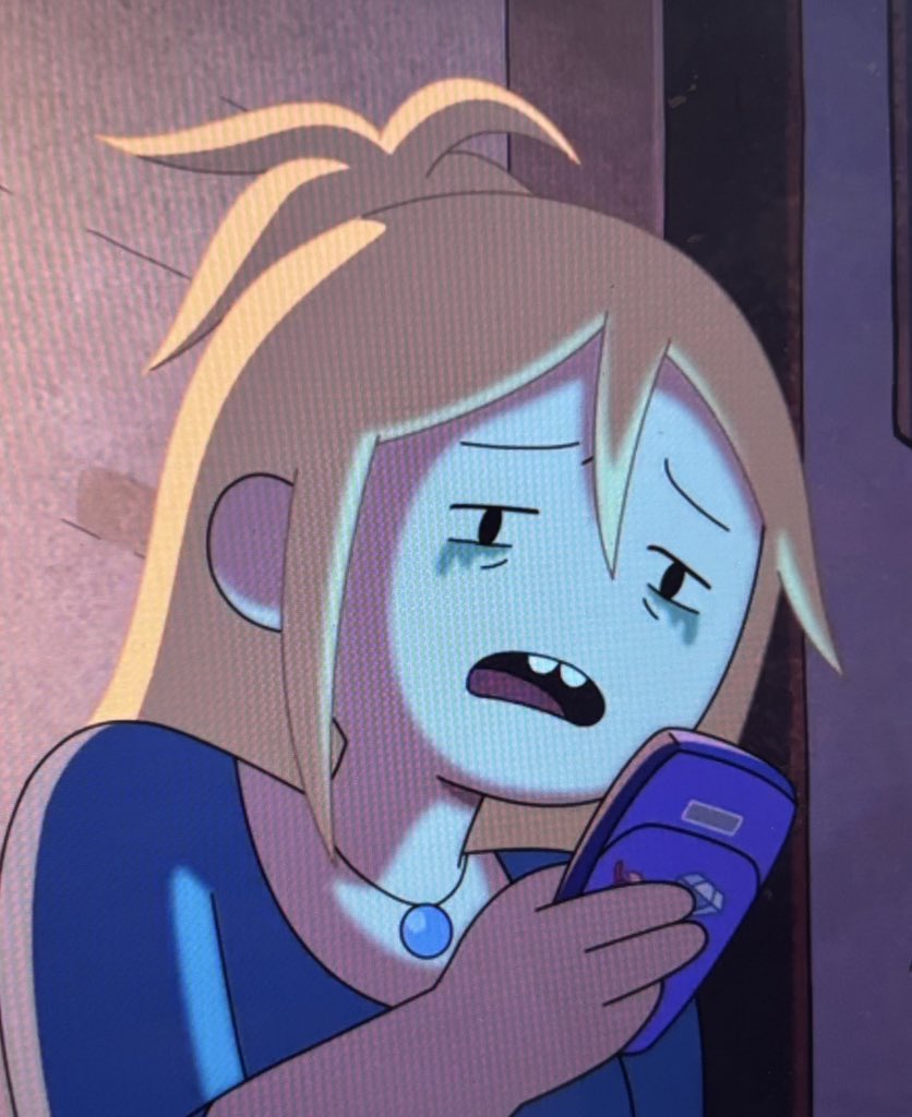 agitatedapple's tweet photo. the fionna and cake writers really made fionna for the ppl--

getting rejected by ur ex, hitting on your new crush &amp; making a fool of yourself, stumbling home drunk to cry, then eating chips on the floor &amp; tf passing out? fionna they could never make me hate you #fionnaandcake https://t.co/W3nSEleGhc