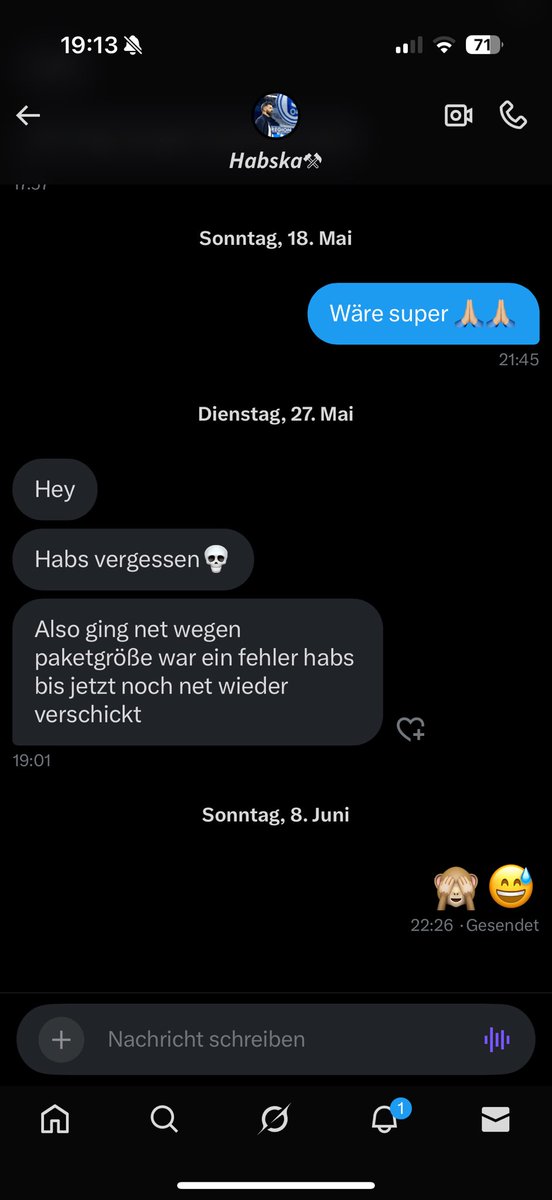 Bei mir genau das selbe… @Habska2 

Wie kann man so dreckig sein? #S04