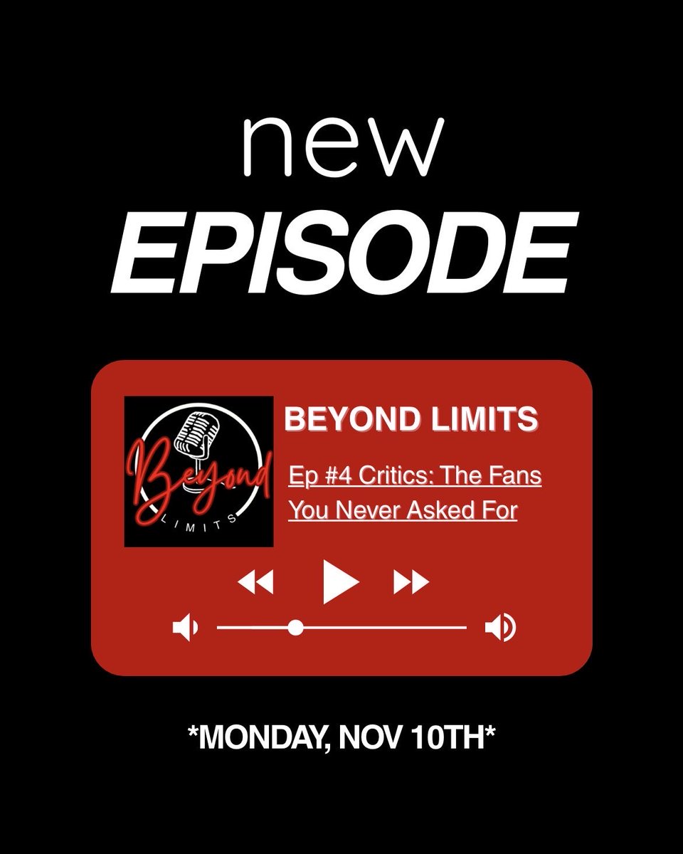 Beyondlimits_PC's tweet image. Sneak peek at our next episode…
Tune in on Monday morning.