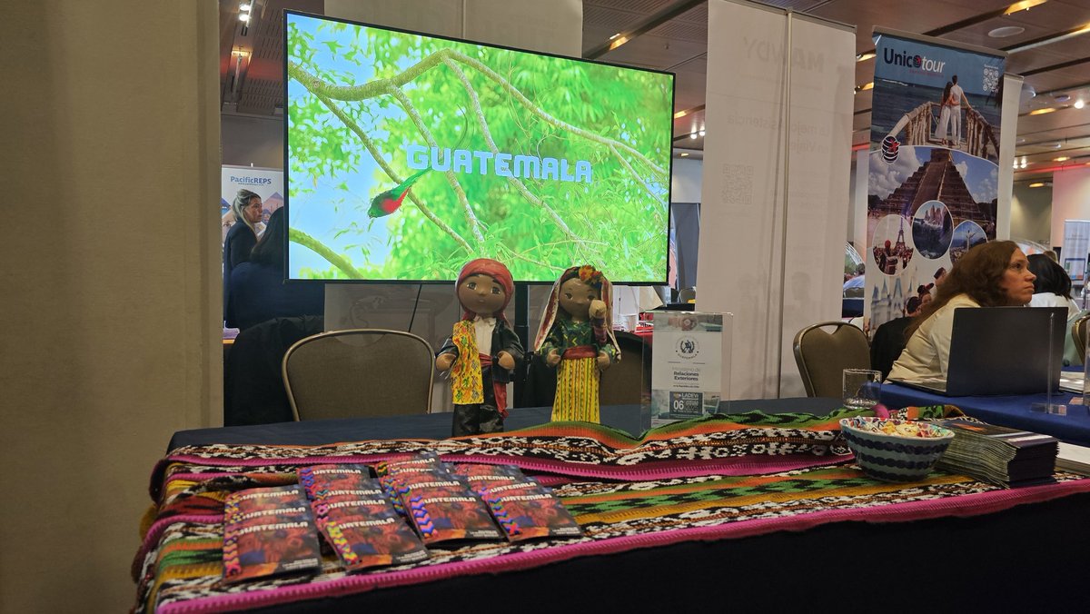 EmbaGuate_Chile's tweet photo. Felicitamos a @Ladevi_Chile por la organización del workshop 2025 en el cual tuvimos la oportunidad de presentar a nuestro país como destino para el turismo dentro del mercado chileno
🇬🇹🤝🇨🇱
#Guatemala
#Chile #Ladevi https://t.co/u6V79HxvR4
