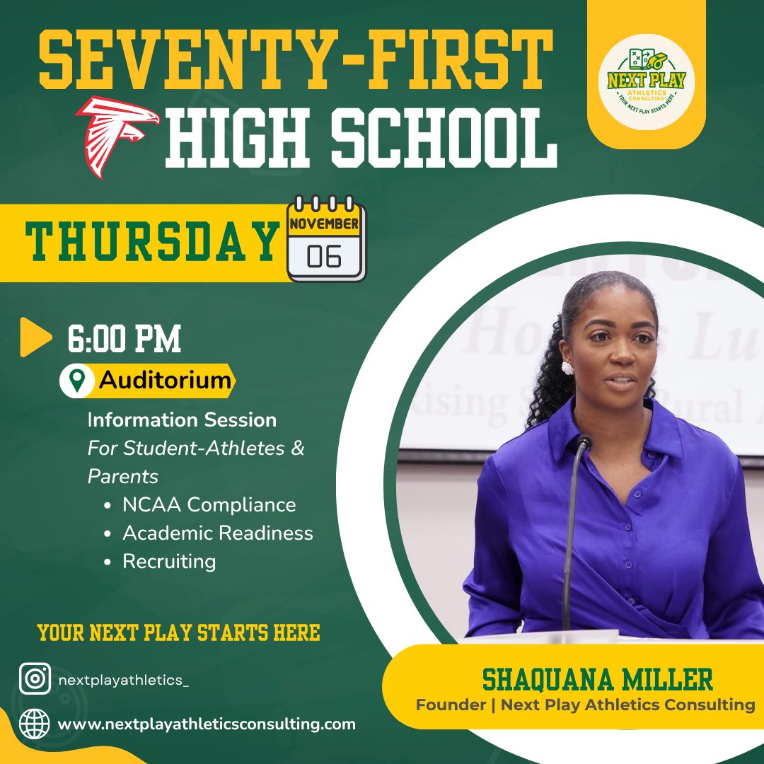 Seventy-First High School Athletics tweet media