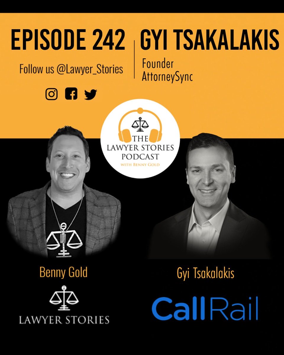 Data-informed law firm growth with <a href="/gyitsakalakis/">Gyi Tsakalakis</a> <a href="/AttorneySync/">AttorneySync</a> + <a href="/CallRail/">CallRail</a> #lawyers don’t miss this one!
#attorney #lawfirm 

youtu.be/vMRbnjLLm04?si…