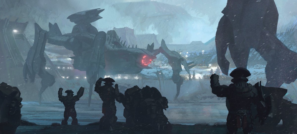 Overall, I really enjoyed Halo Infinite's campaign, and it's still fun to go back and just look at how pretty it is, but damn, one of those things I really wish was in the game is a big ass Scarab battle.