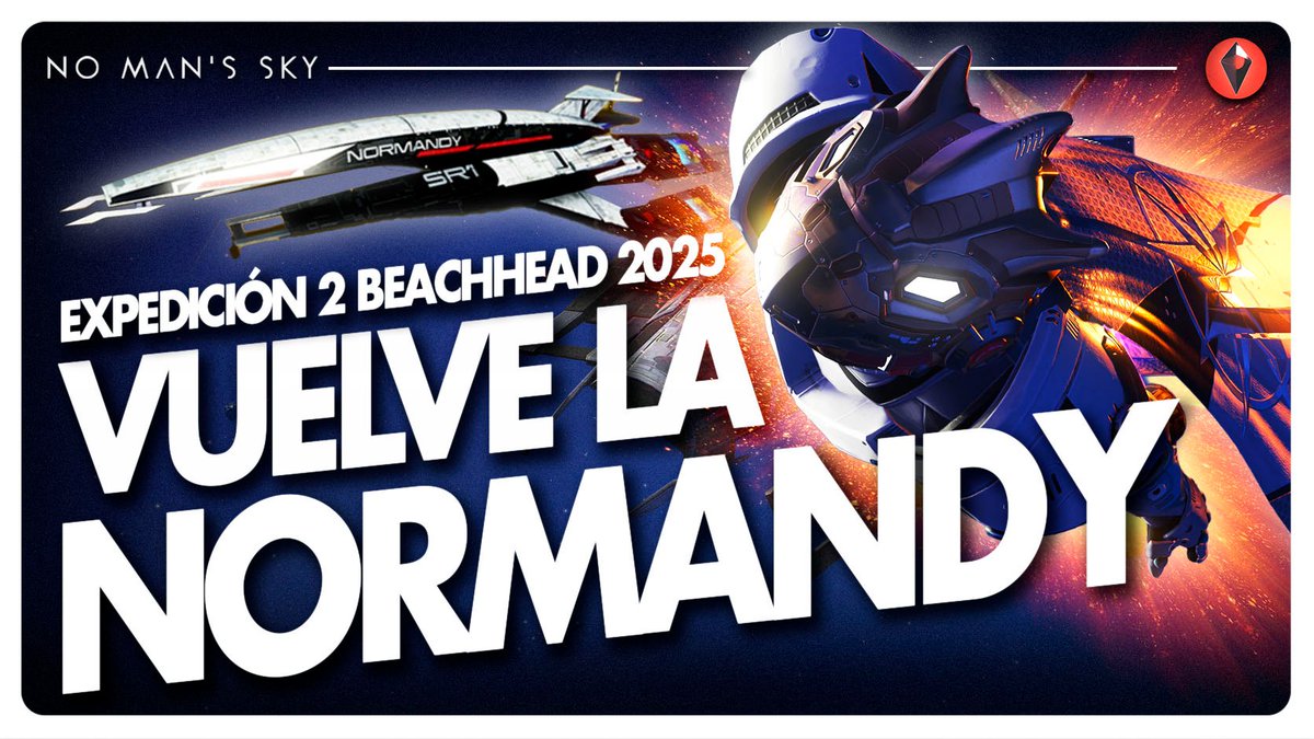 🚀Vuelve la Normandy de Mass Effect a No Man's Sky! 

🗺️Una oportundidad para aquellos que no la tengáis de hacer una de las expediciones mas guapas de NMS.

🎁Y ojo que tiene recompensas interesantes...

🟥Toda la info!➡️youtu.be/w5dsyeQrKI0