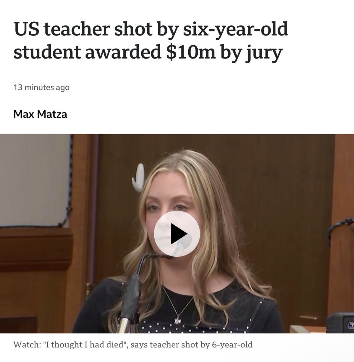 That a 6-year-old had access to a gun and knew how to pull the trigger… interesting 

bbc.com/news/articles/…