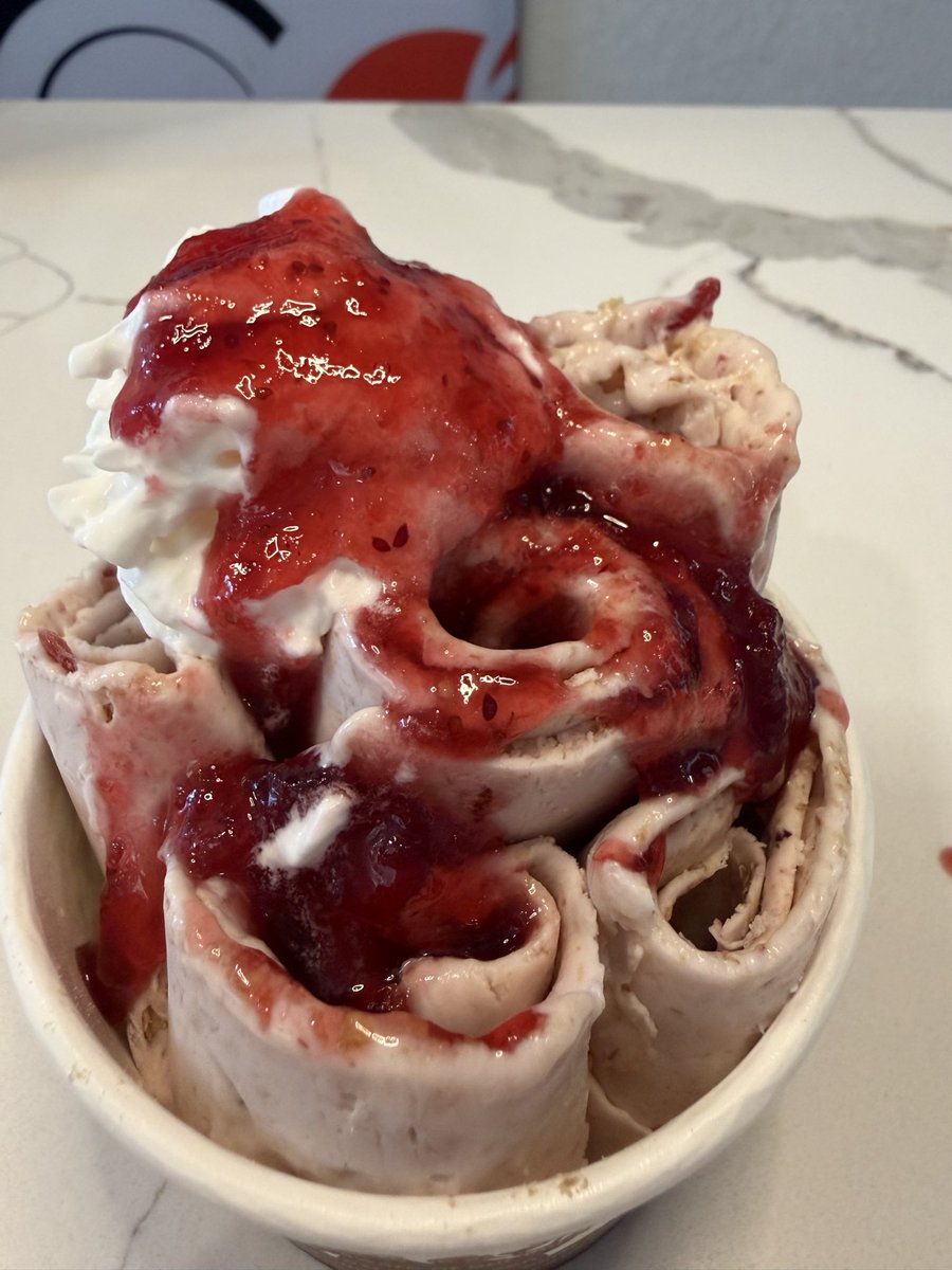 Ice Cream Flavor: Home for the Holidays
Strawberry/Cranberry jam
Graham Crackers
Walnuts