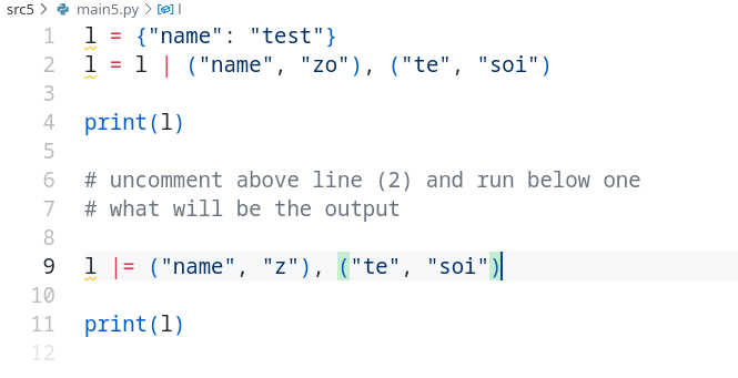 l34n7833's tweet image. What will be the output and why?

#Python #pythonquiz #deeppython #pythoncode #pythonbyYan