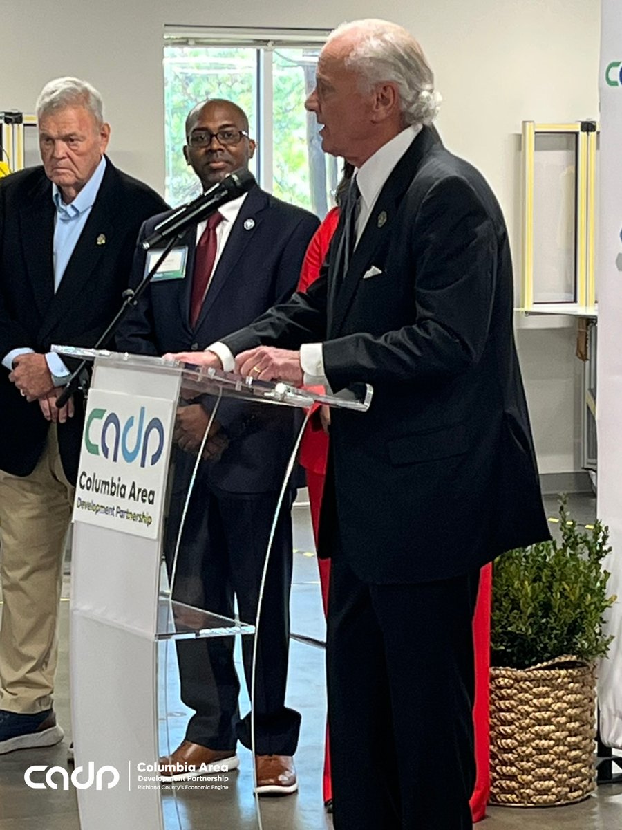 CADP_SC's tweet image. The Columbia area is preparing workers for the future.

Today, a celebration was held for the opening of the region&apos;s premier training facility - CORNERSTONE. Learn more 📖 columbiaareadevelopment.com/cadp-celebrate…

#CADPSC #economicengine #RichlandSC #RichlandCountySC