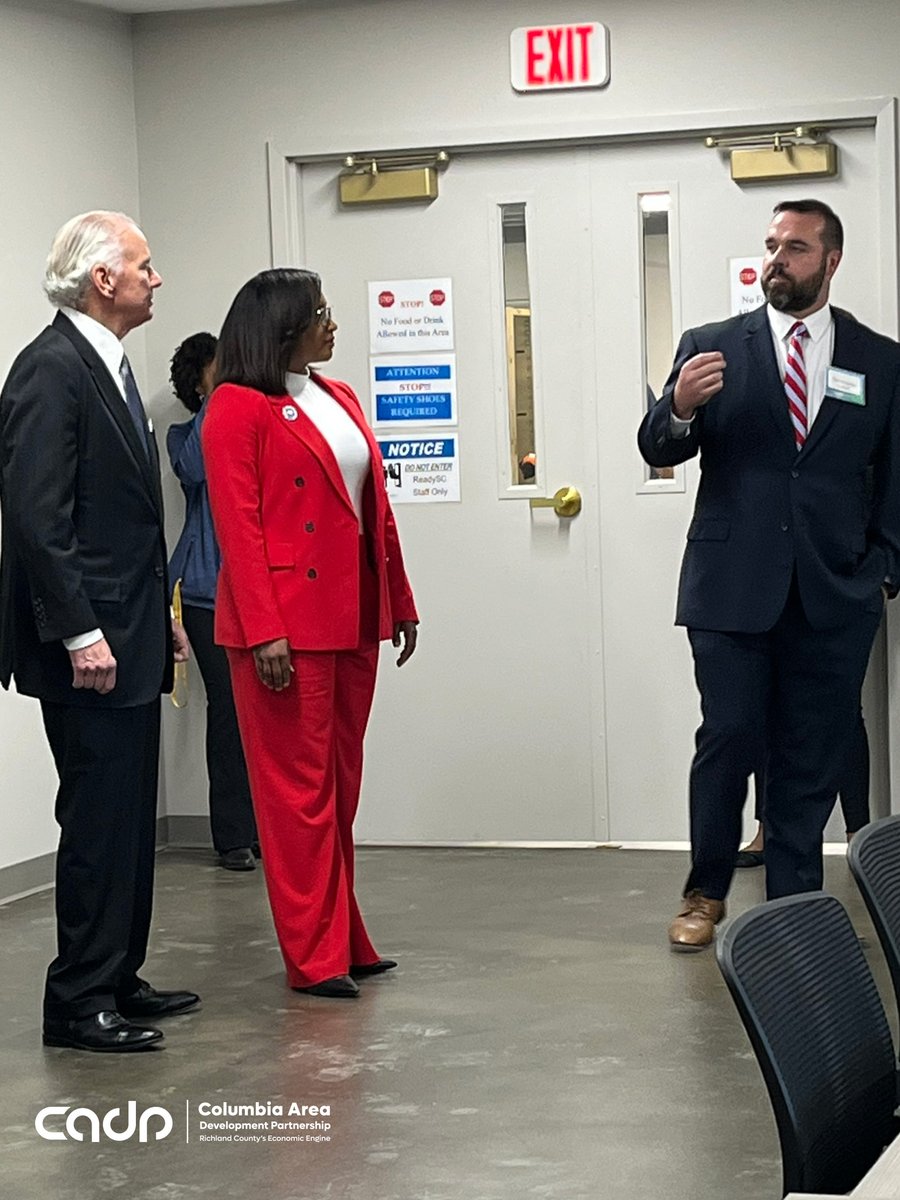 CADP_SC's tweet image. The Columbia area is preparing workers for the future.

Today, a celebration was held for the opening of the region&apos;s premier training facility - CORNERSTONE. Learn more 📖 columbiaareadevelopment.com/cadp-celebrate…

#CADPSC #economicengine #RichlandSC #RichlandCountySC