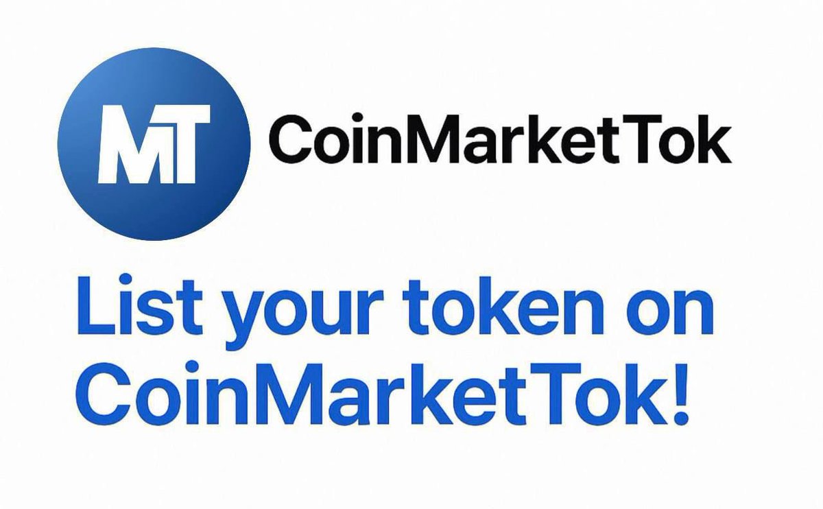 🚀 <a href="/CoinMarketTok/">CoinMarketTok</a> — the future starts here.  

🔗 coinmarkettok.com

🔗 coinmarkettok.com/list  

🔗 t.me/CoinMarketTok

List your token and join the next global revolution.  
This is your moment to rise — we’re here, ready to make it viral. 🌍  

#CoinMarketTok