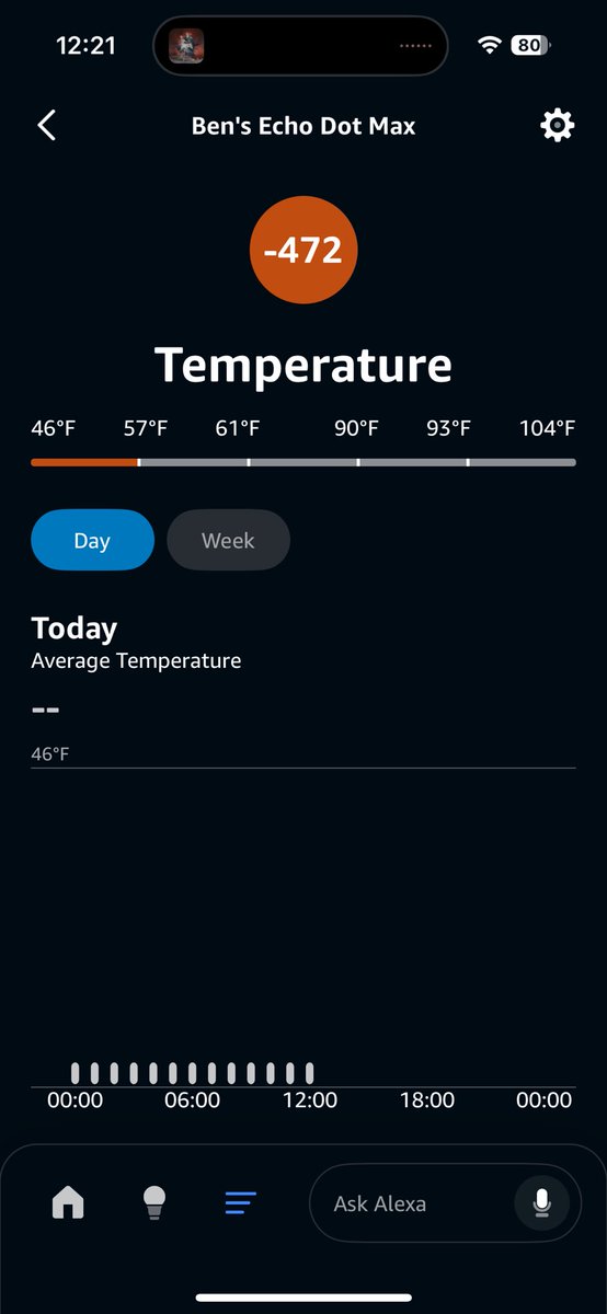 Minnesota gets cold but my Alexa thinks is fkn 1 degree Kelvin right now.