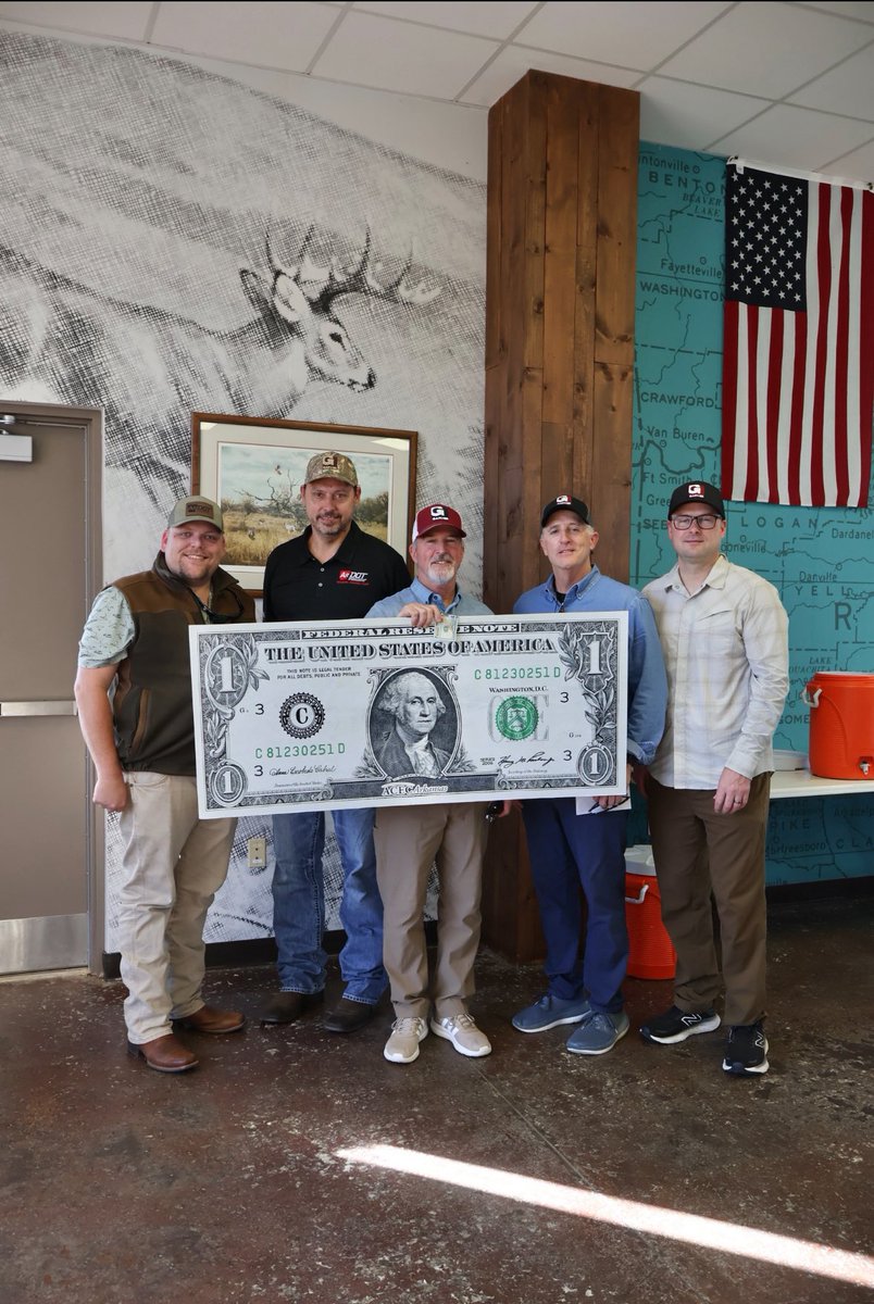 ACECArkansas's tweet photo. What a day on the range! 🎯 Great competition and networking at the Central Arkansas Trap Shoot!
🏆 Top Team: Garver Transportation #2 🎯 Top Shooter: Robert Temple, Garver
Thanks to our sponsors and everyone who joined — see you next year! https://t.co/nXvDnuSQkF