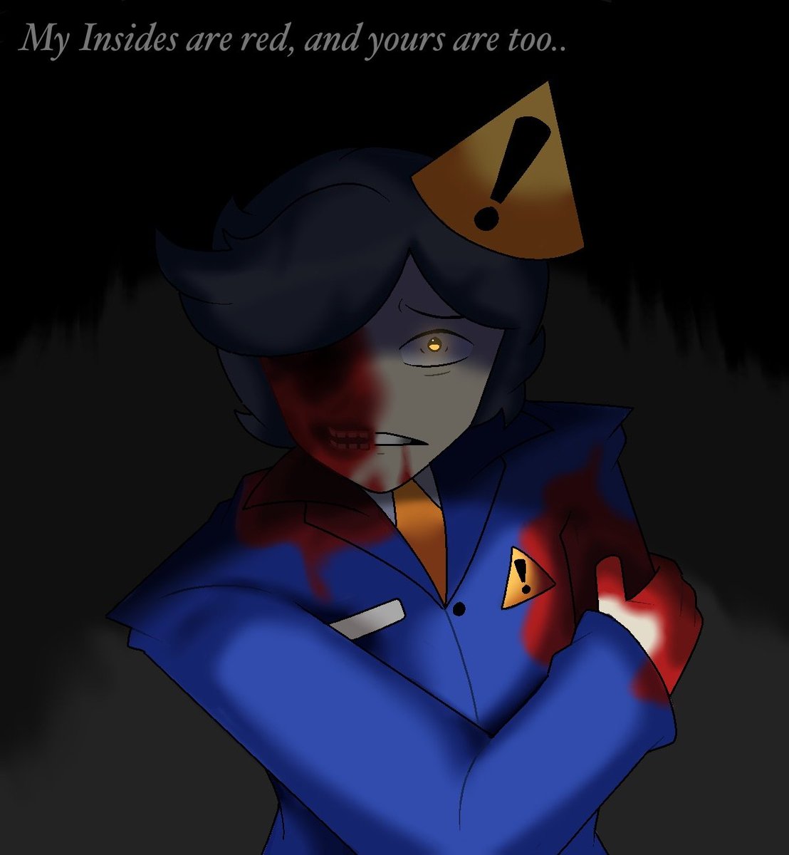 NotAishlol's tweet photo. Antivirus Vs Malware OC Art 

⚠️ Warning: Blood and slight gore ⚠️

#ocart https://t.co/4NORV3CjFl