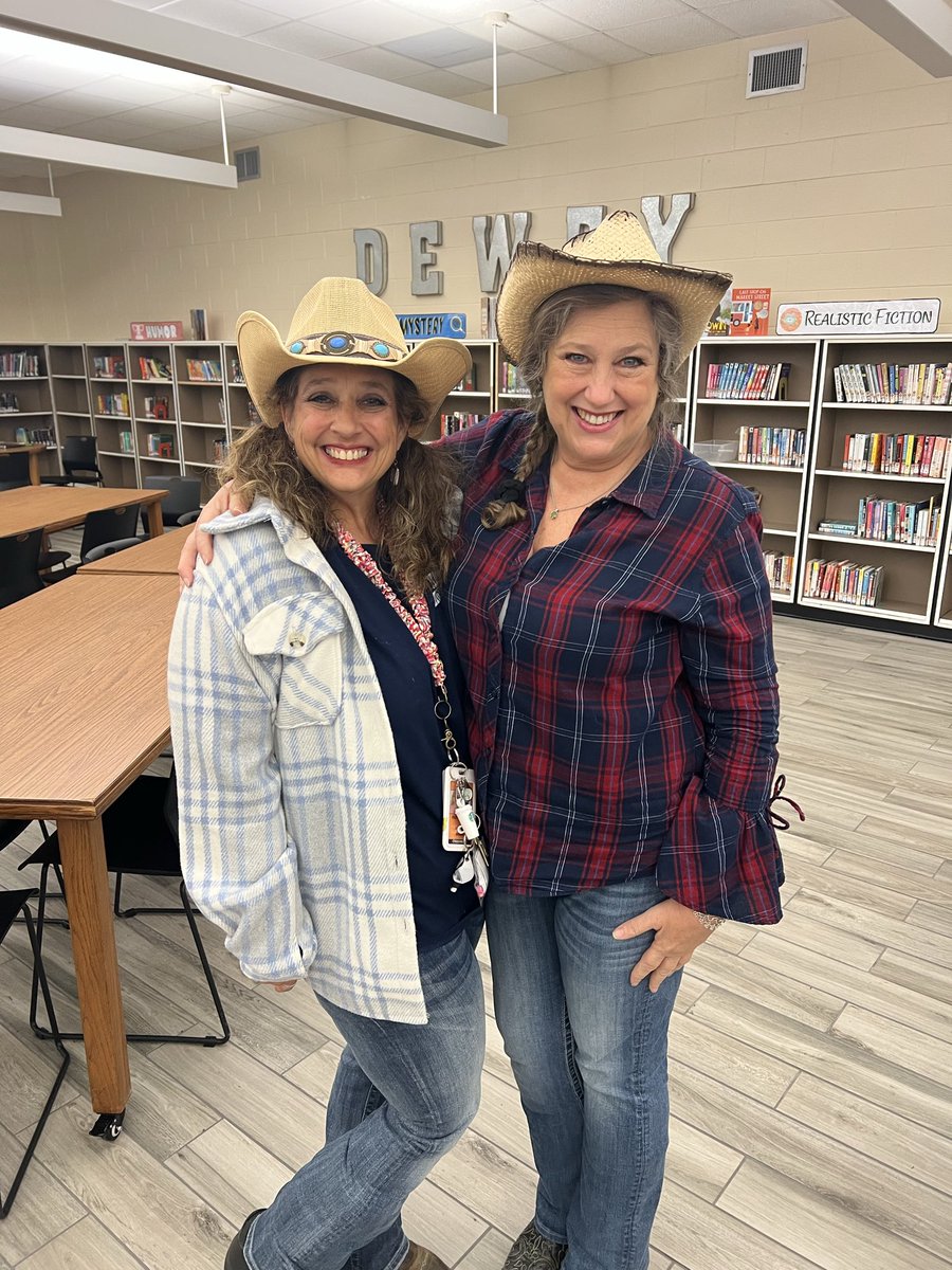 I’ve gotten my new bestie coach settled into her new school by getting her to dress up all week! Let’s go Country and I get to claim I’m the second oldest <a href="/HumbleISD_KHS/">Kingwood High School</a> alumni at <a href="/HumbleISD_CMS/">Creekwood Middle</a> ….but as my class song said, “I’m gonna be forever young”! #FutureMustang