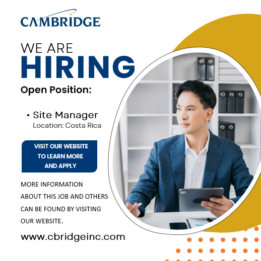 cbridgeinc's tweet photo. We're Hiring! We have an exciting position we're looking to fill right away:
- Site Manager - https://t.co/hzFZELmjWs
Apply now or if you know someone who might be a good fit email recruiting@cbridgeinc.com https://t.co/xmw9aL6WWI