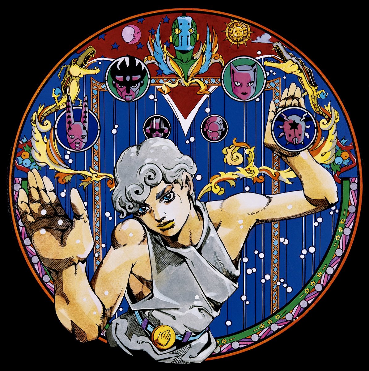 ByAraki's tweet image. Hirohiko Araki’s public art piece THE FOUNTAIN BOY at JR Osaka Station.
Unveiled July 29, 2024.