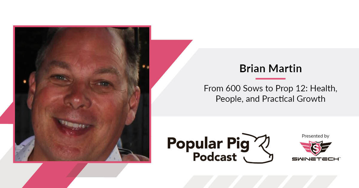 SwineTechInc's tweet image. From 600 sows to a Prop 12, 10k-head farm—Brian Martin shares what really moves the needle: health first, steady growth, and a team-first culture. 
#PopularPig #swine #pigproduction 🐷

Tune in 👇
hubs.ly/Q03S2-Lx0

👉 Subscribe for more episodes: hubs.ly/Q03S2-4d0