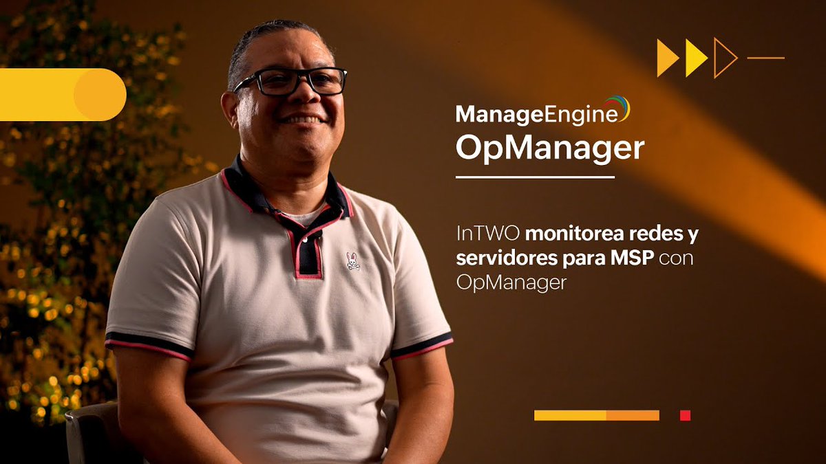 ManageEngineLA's tweet image. 💬🇵🇷  Conoce a Isaías Martínez, Director de Arquitectura Cloud en InTWO. En este #CasodeÉxito, prepárate para descubrir cómo #OpManagerMSP le permite optimizar configuraciones, monitorear redes, servidores y VMWare y gestionar fallos con eficacia. 🚀 mnge.it/XLE