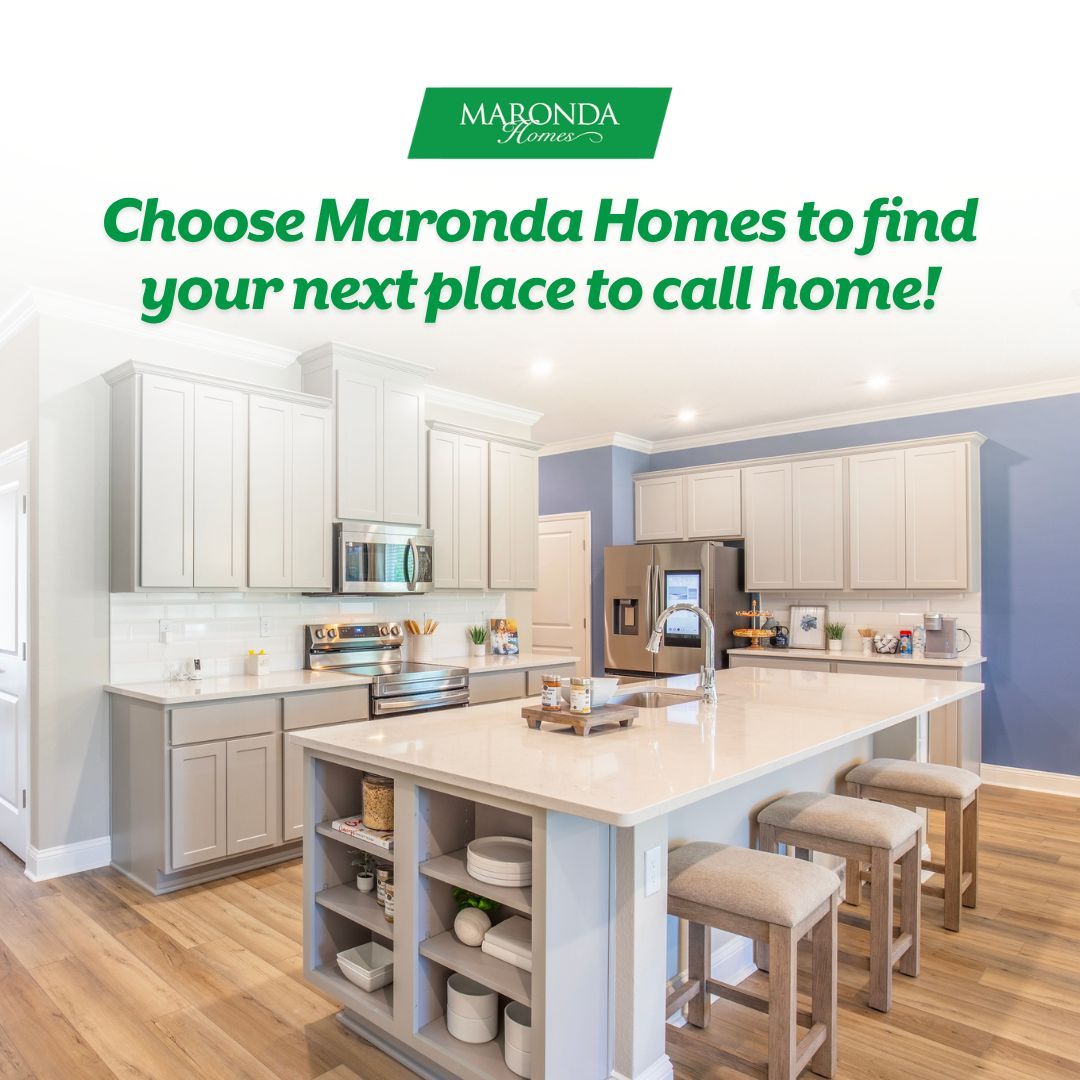 The holiday season is already upon us, and your kitchen must be ready to become the hub for it all! 🍗✨🥂

Imagining how your new Maronda Homes kitchen could handle it all? Click here to go more in-depth on the blog now! ➡️ buff.ly/AfTwfsJ