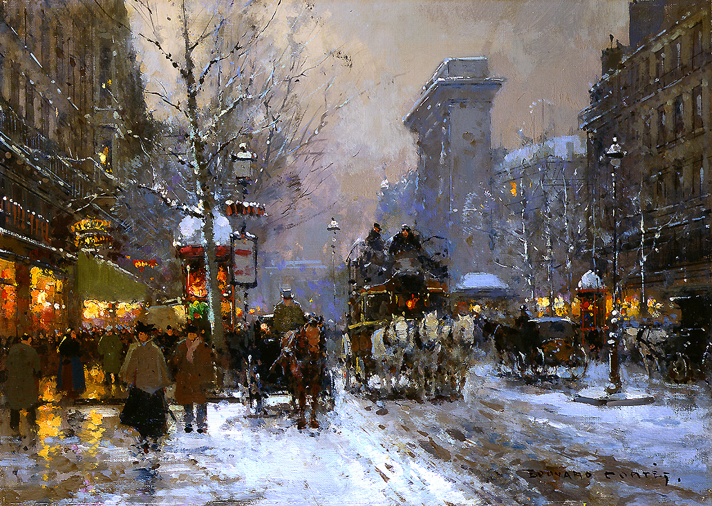ArtistCortes's tweet image. St.Denis, Winter wikiart.org/en/edouard-cor…