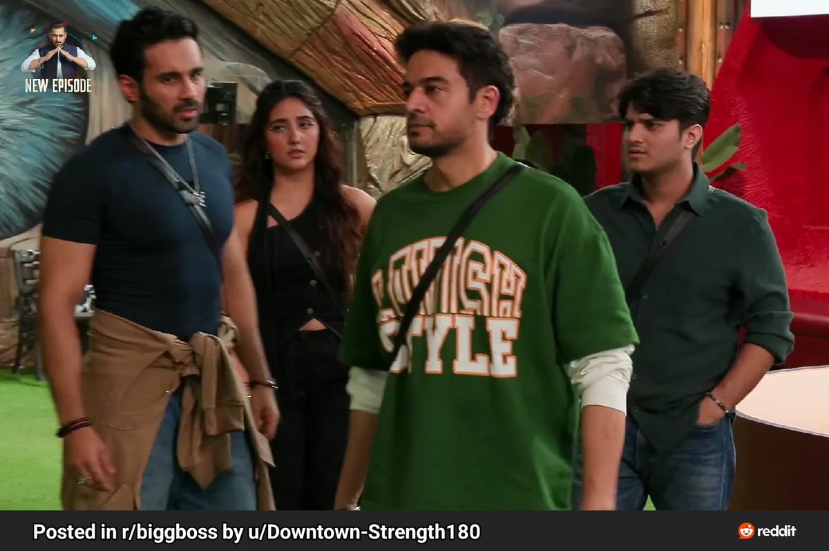 This group is so insanely GOATed that whoever stands against them ends up looking negative. 👑❤️

• #GauravKhanna • #BiggBoss19
