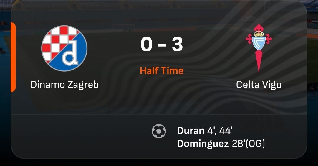 Save A Prayer for Dinamo Zagreb
#Celta
