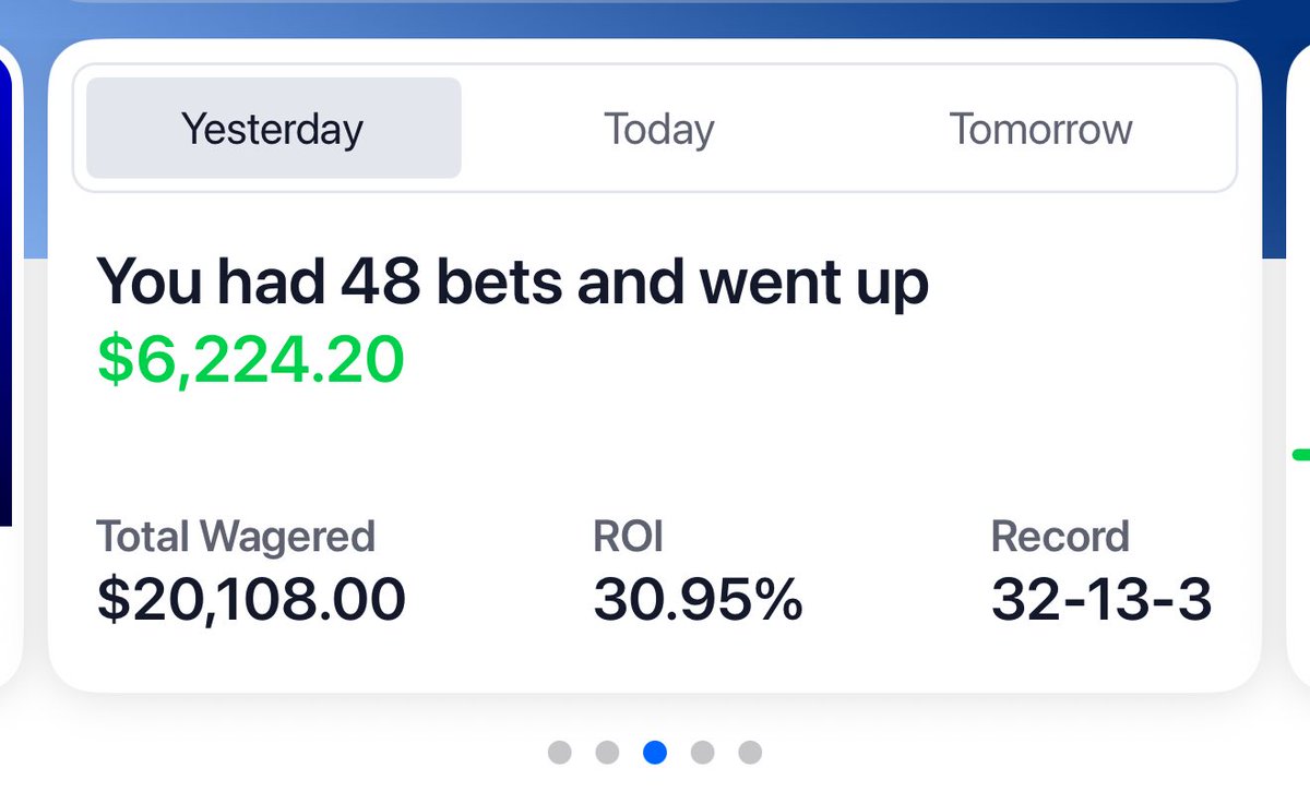 We’re an app that loves to see our users win! Here’s a screeenshot of what one user sent us: