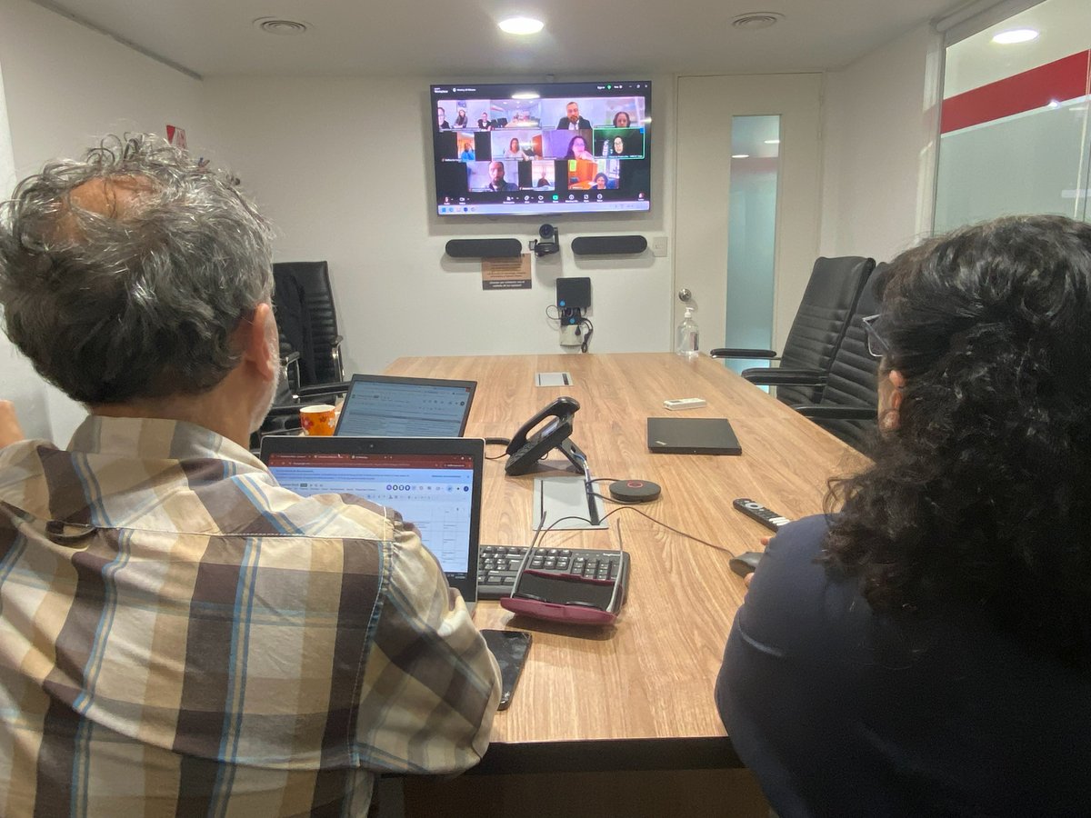 defensoria_nnya's tweet photo. El director de Monitoreo de La Defe, Javier Moro, participó de una reunión de trabajo convocada por la directora general de Estadísticas de la Corte Suprema de Justicia de la Nación, Valeria Quiroga, en pos de avanzar en la consolidación de indicadores en materia penal juvenil. https://t.co/uQ5n0D9uEZ