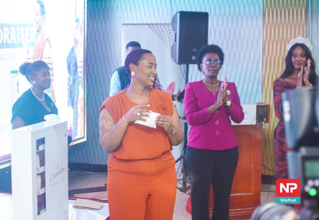 nbstv's tweet photo. Today we celebrated a bold step toward menstrual equity in Uganda. Cleanette officially launched the country’s first sanitary pad dispenser and vending machine program, making access to pads easier for every girl.

#CleanetteLaunch #CleanetteFundraiser #NBSUpdates https://t.co/zzNpHbM5Cw